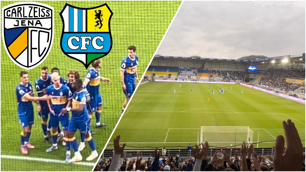 FC Carl Zeiss Jena vs Chemnitzer FC — Stadionvlog
