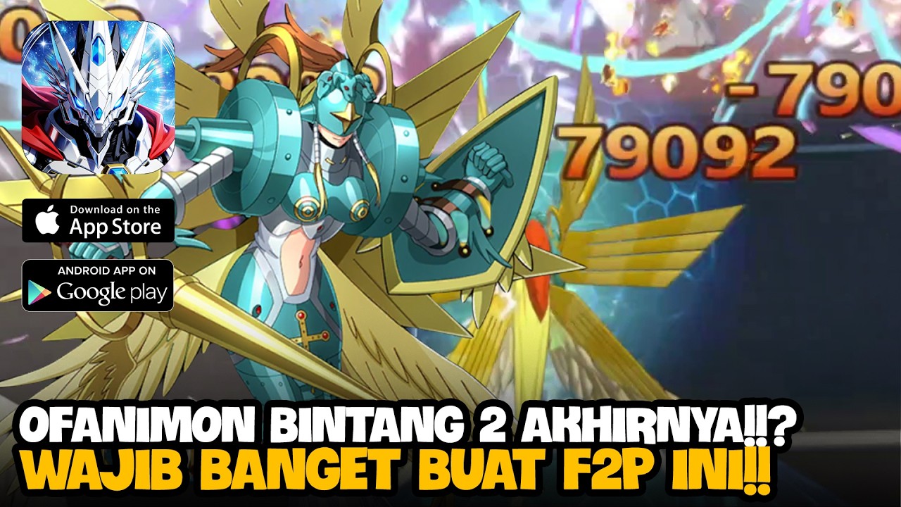 Akhirnya Ofanimon Bintang 2!! Digimon Para F2P Wajib Build!! - Digimon The Final Evolution Digi