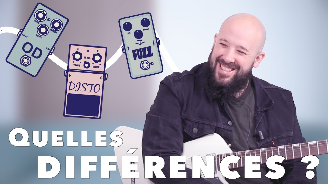 OD Disto Fuzz : Quelle est la différence entre ces 3 types d'effet ? Comment ces sons ont évolué ?