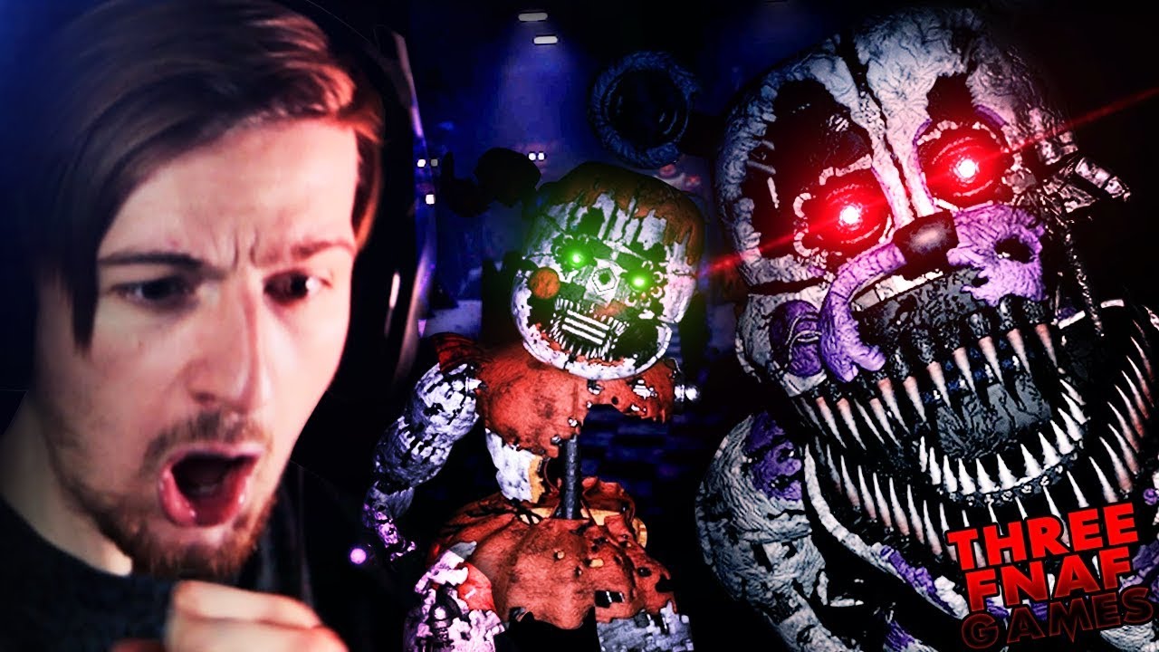 THESE ANIMATRONICS ARE UNSTOPPABLE || Three Random Games (FNAF EDITION)