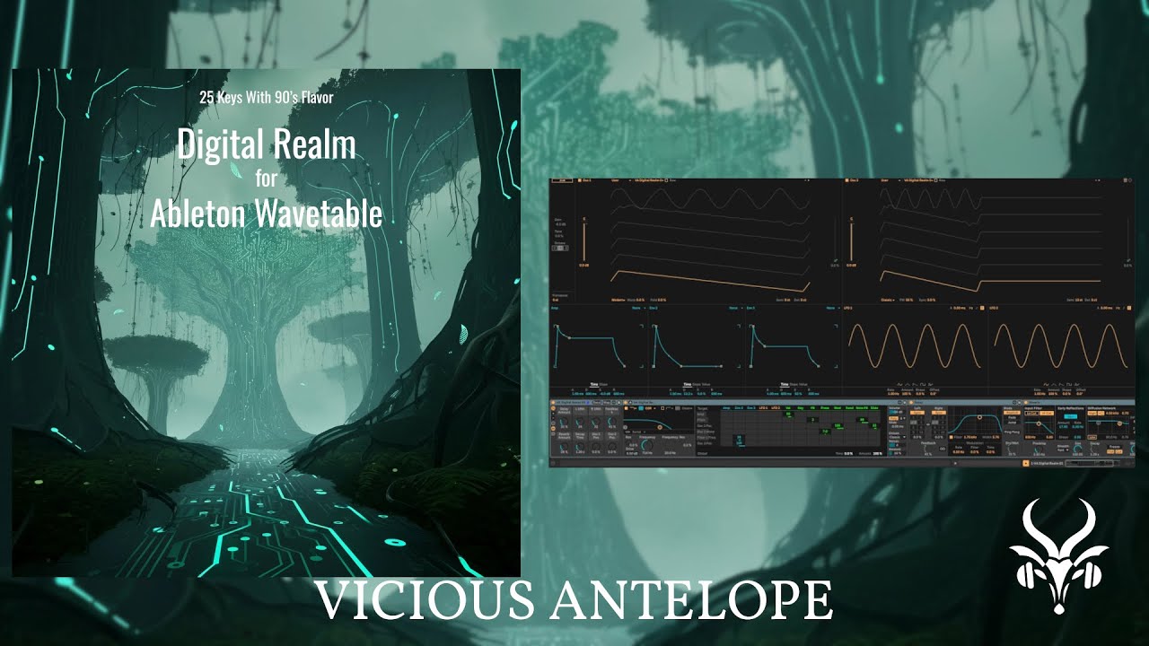 Ableton Pack | Wavetable Presets by Vicious Antelope - Digital Realm