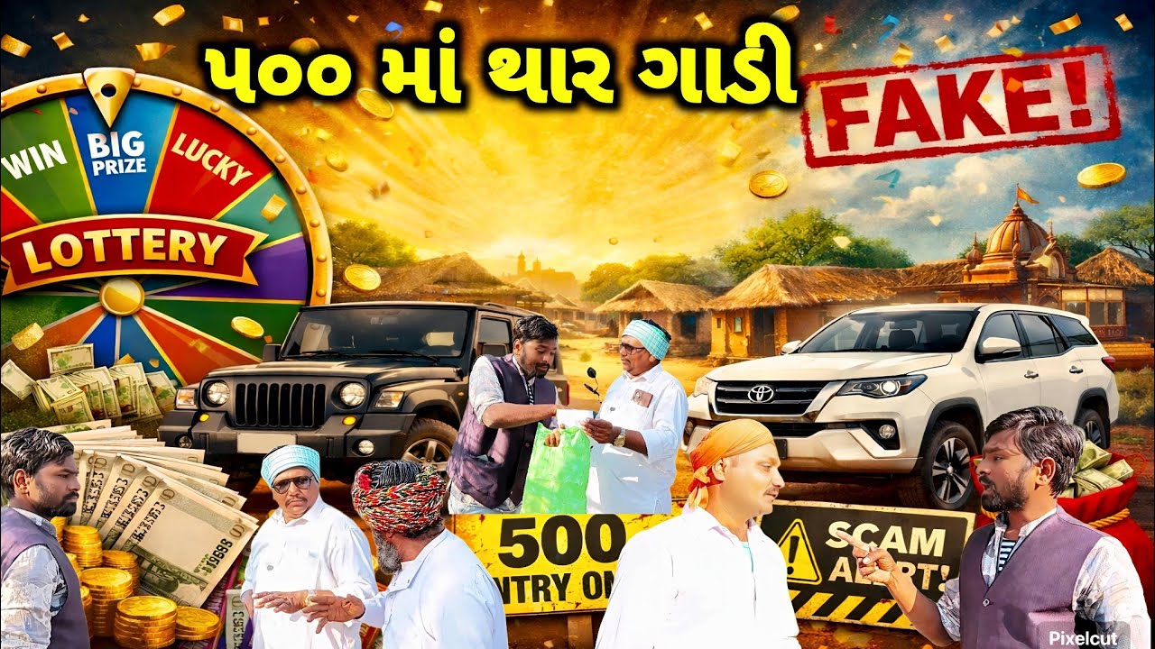 લાલાજી અને ગાભાજી નો લોટરી સ્કેમ પ્લાન 😱 | ગામ વાડા ને ઠગવાનો મહાપ્લાન | Ramadhani Comedy House