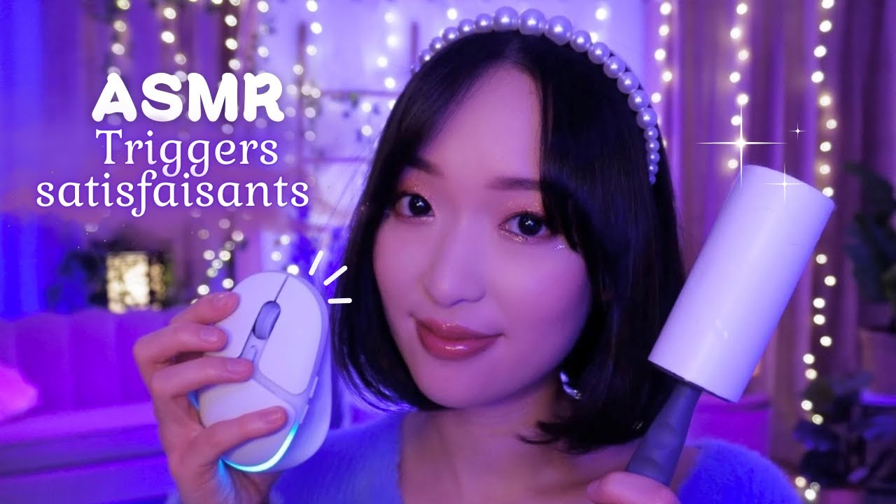 ASMR ✨15 triggers inattendus et satisfaisants 😍 (objets randoms trouvés chez moi)