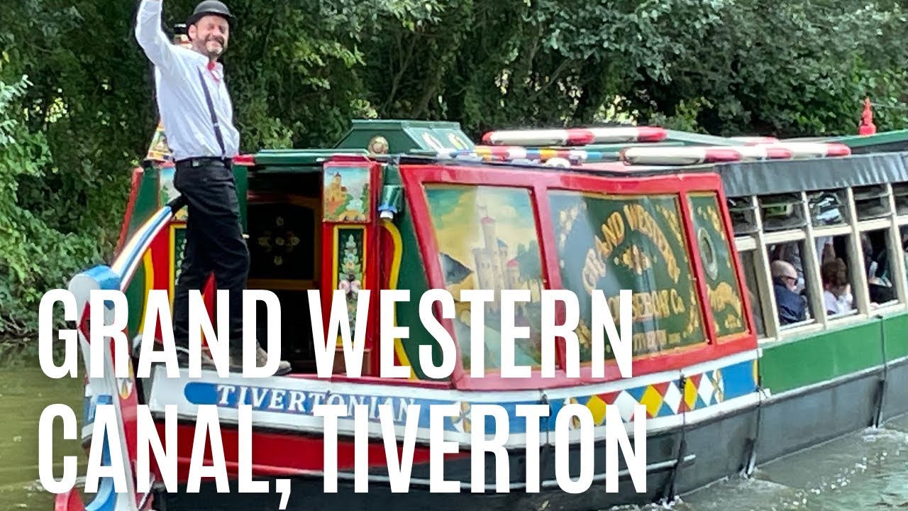 Grand Western Canal | Tiverton | Horse Drawn Barge and walk