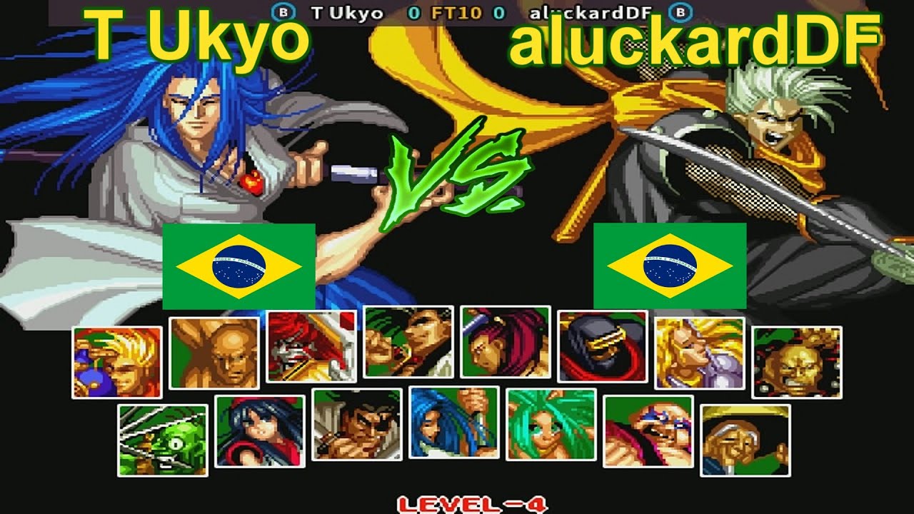 Samurai Shodown 2 - T Ukyo vs aluckardDF FT10