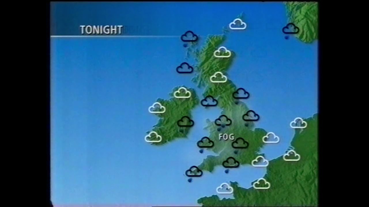BBC1 Closedown (incomplete) - Wednesday 8th (early hours of Thursday 9th) July 1992