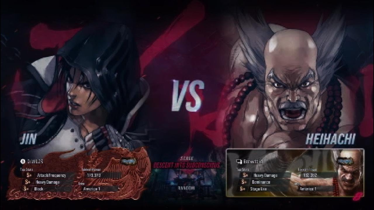Jin Vs Hellsweep Mix Up Heihachi