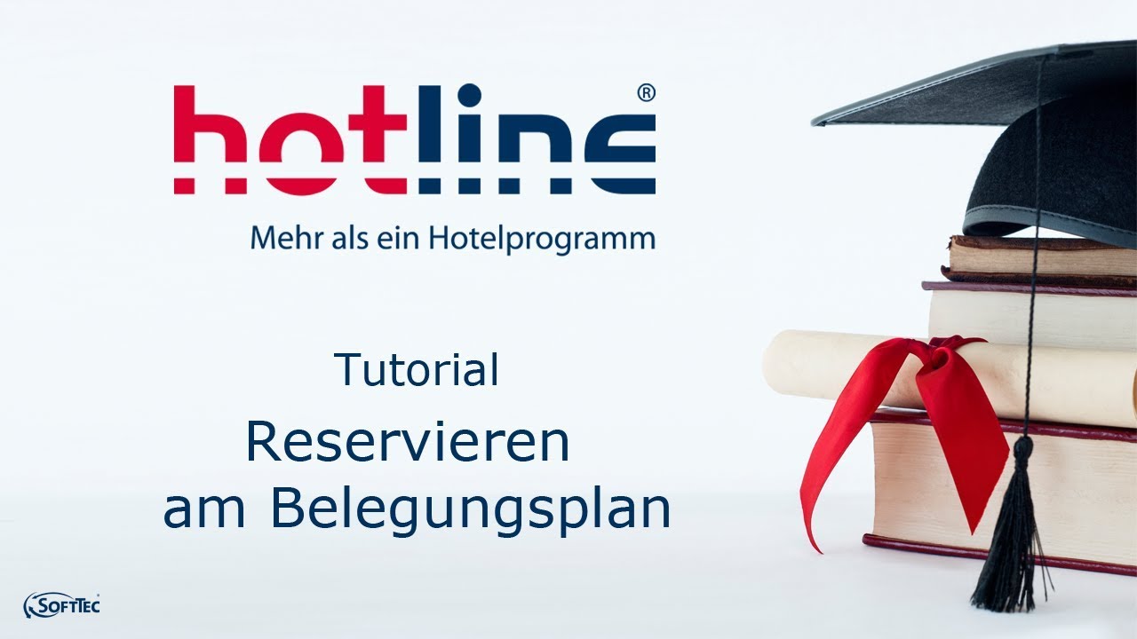 Tutorial:  Reservieren am Belegungsplan | hotline Hotelsoftware