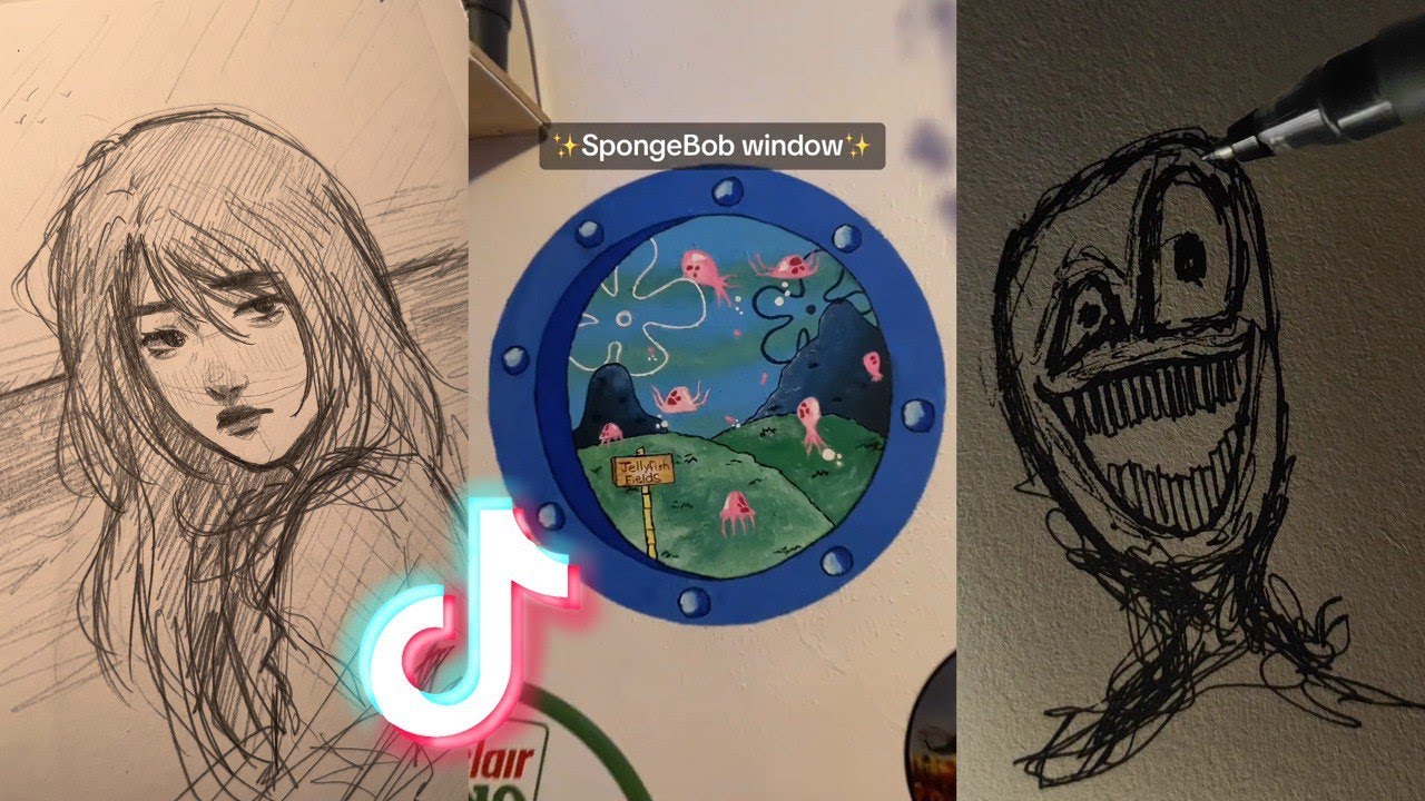 🖼️ 20 Minutes of Random Art TikToks 🎨 Best Drawing TikTok Compilation #1