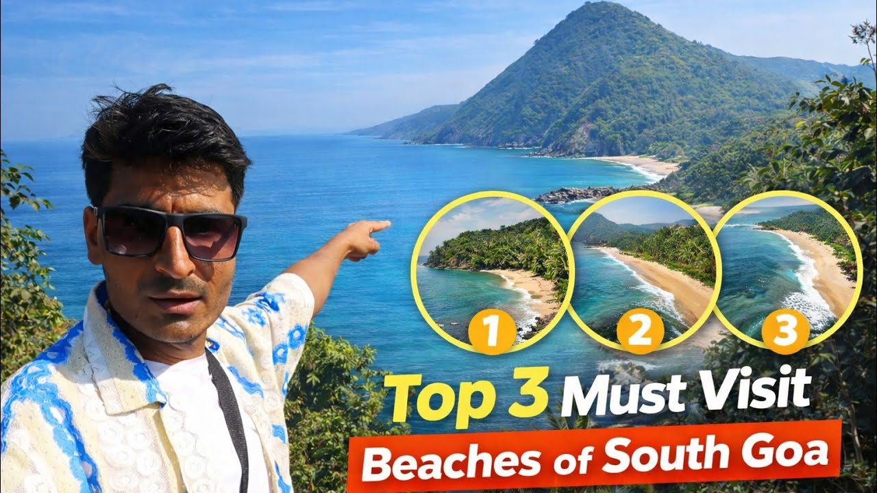 Top 3 Must Visit Beaches of South goa | Pagal Yatri