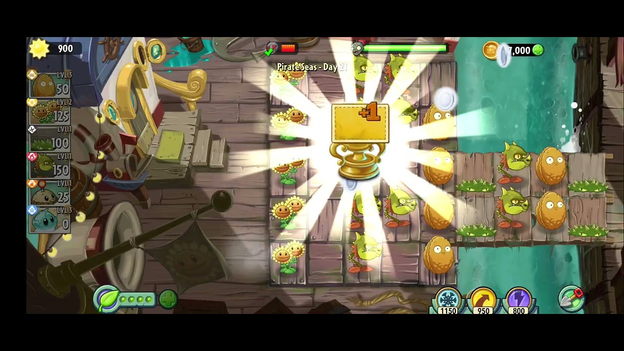 100 day Plants vs. Zombies 2