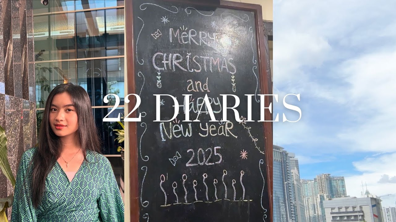 22 diaries | year-end vlog (family vacay, day trip, new years!) 🎇