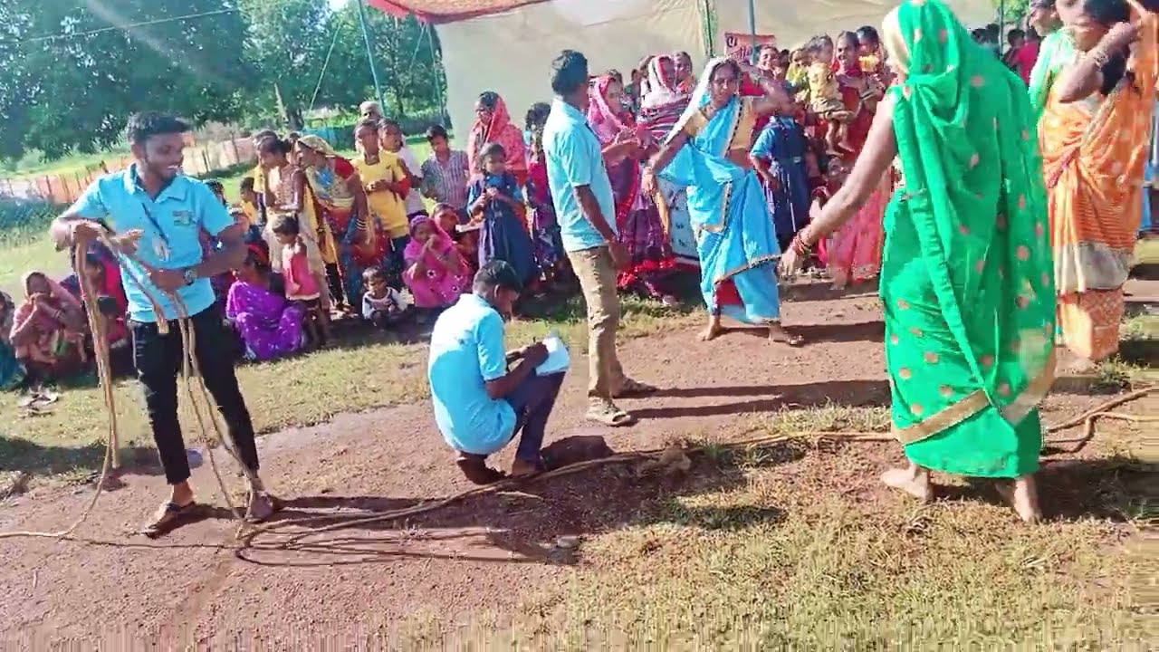 रस्सी कसा का खेल राजीव युवा मितान क्लब दिलीपपुर||😱😱