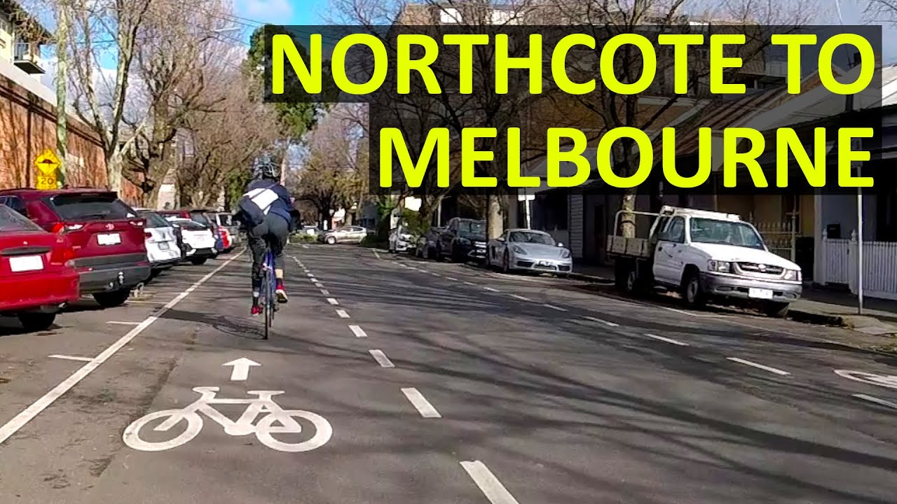 Bike Cam: Northcote to Melbourne CBD | Cycling Melbourne