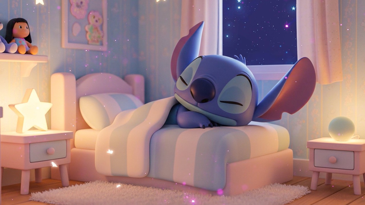 Успокаивающая музыка для сна от Стича 💤 Нежные звуки для глубокого расслабления и спокойного сна