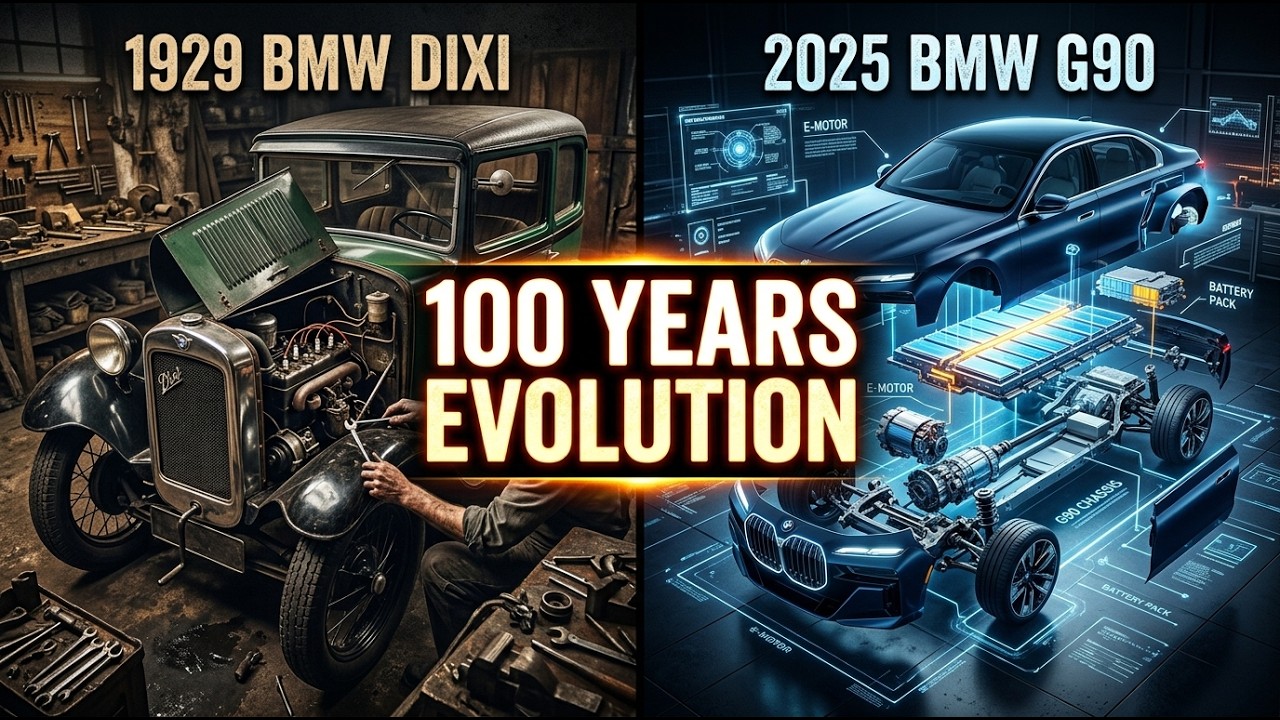 BMW Car Evolution 1929–2025 | Incredible Morphing & Design History