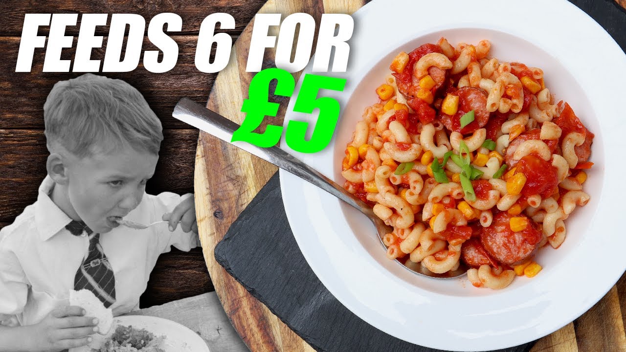 4 INGREDIENT Hoover Stew From The 1930's Great Depression!