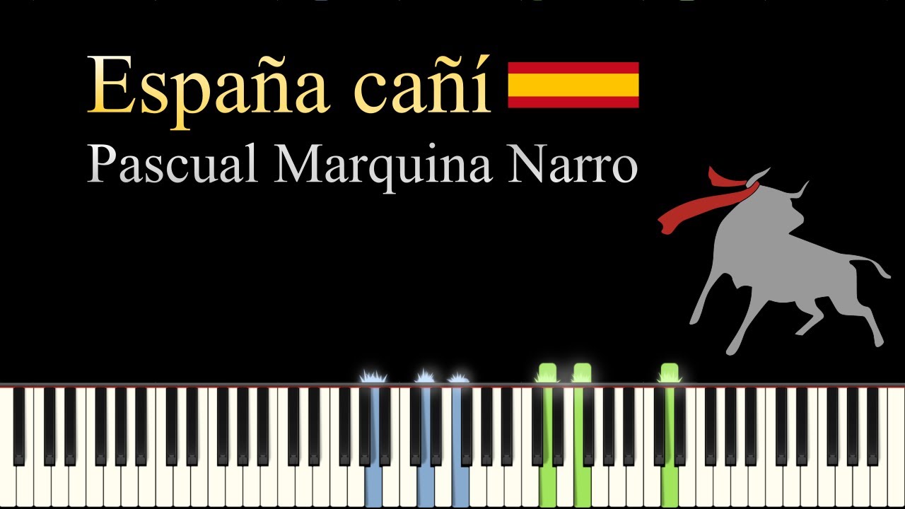 Espana Cani - Pascual Marquina Narro | Piano Tutorial | Synthesia | How to play