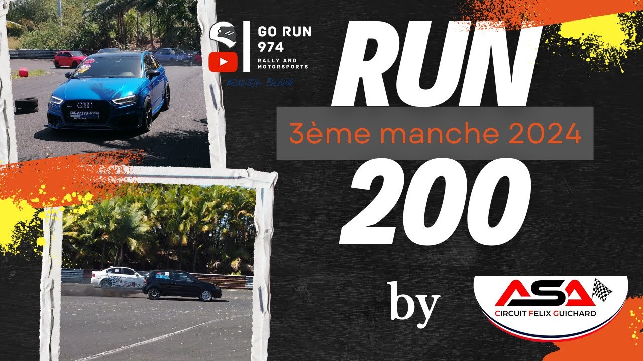 [4k] Run / Drag race /// Run 200 n°3 by ASA CFG /// Île de la Réunion / Reunion Island