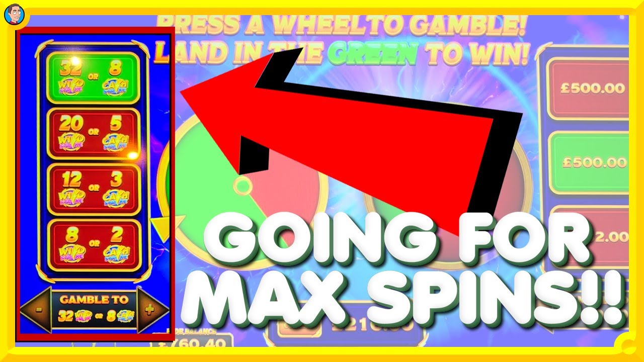 Max Spins & FINALLY POTS!! BIG Arcade Slots