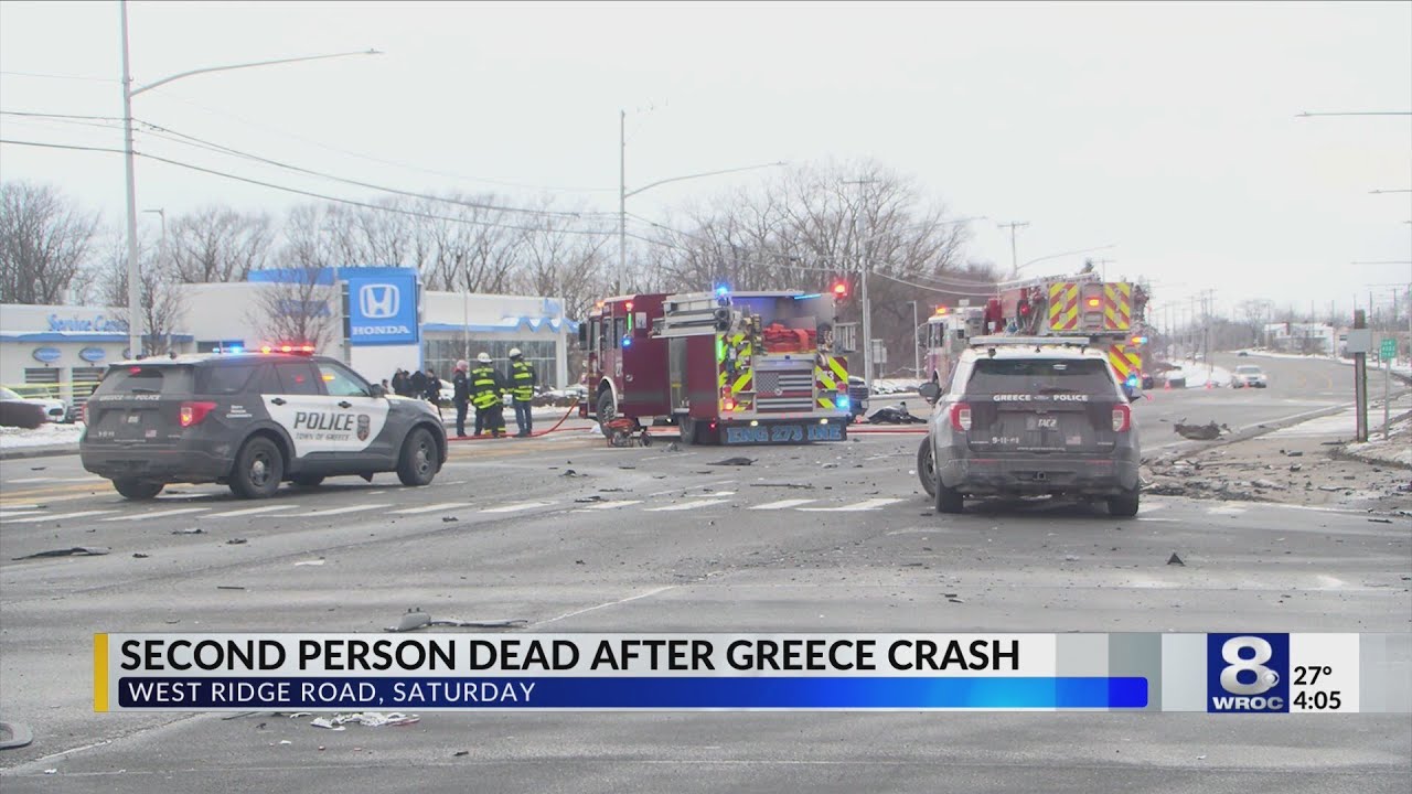 Second person dies after collision on W. Ridge Road
