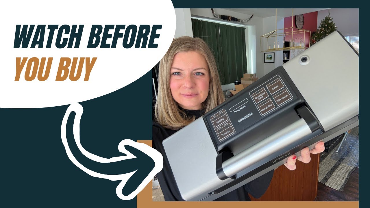 Real Review of the KURSINNA Vacuum Food Sealer
