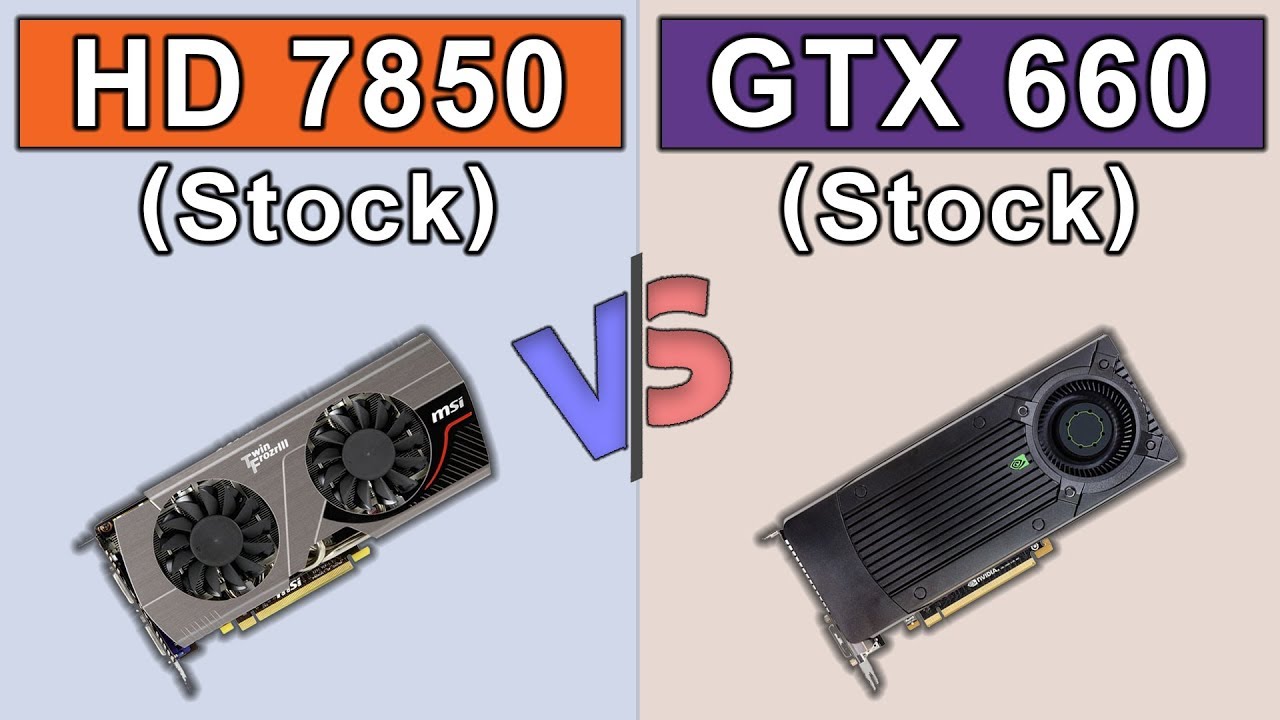 Radeon HD 7850 vs GTX 660 | New Games Benchmarks