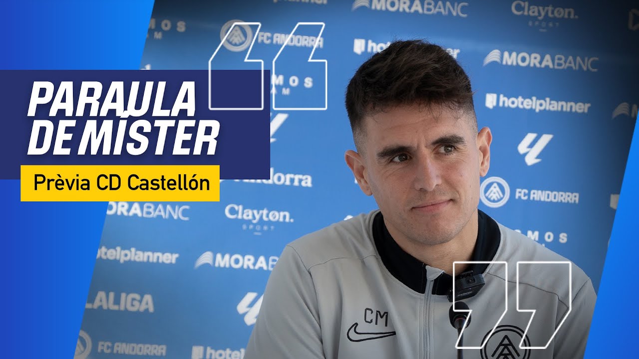 #ParaulaDeMíster | Prèvia vs CD Castellón