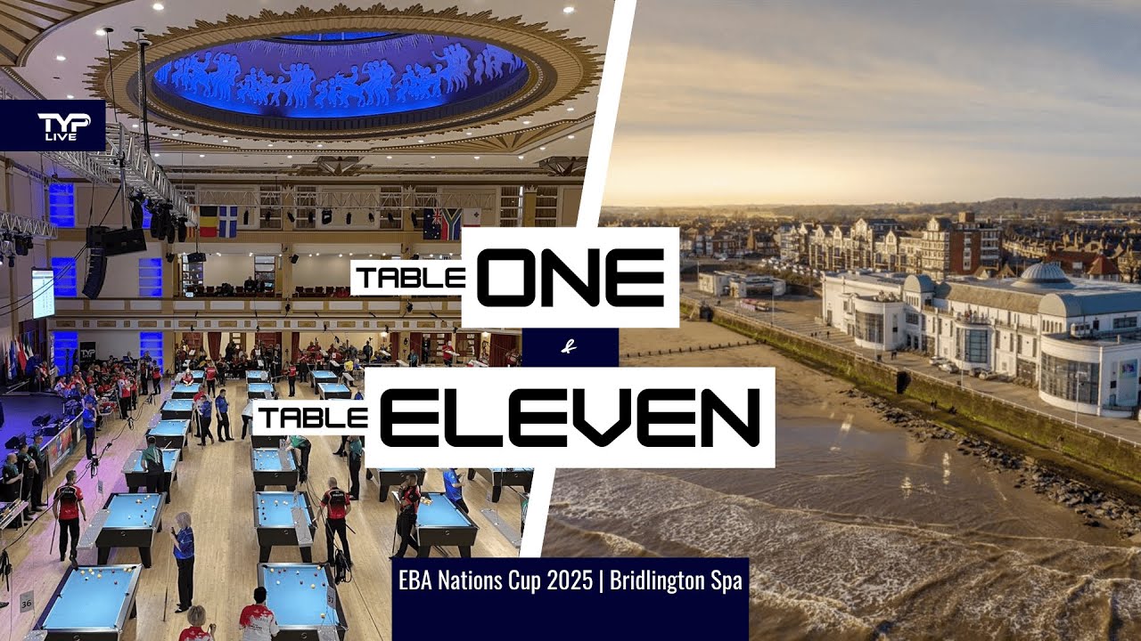 Tables 1 & 11 | EBA Nations Cup 2025 | Bridlington Spa | Day 7 9am to 4pm Sessions