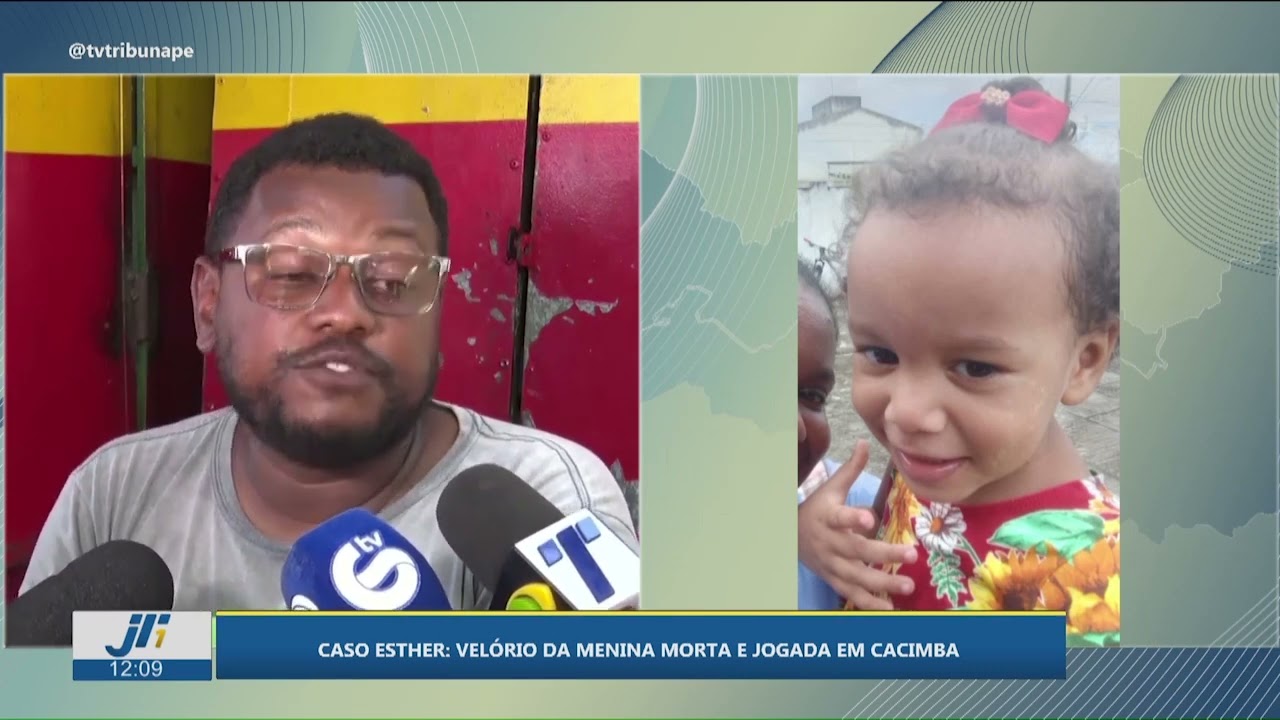 Caso Esther: velório da menina morta e jogada na cacimba