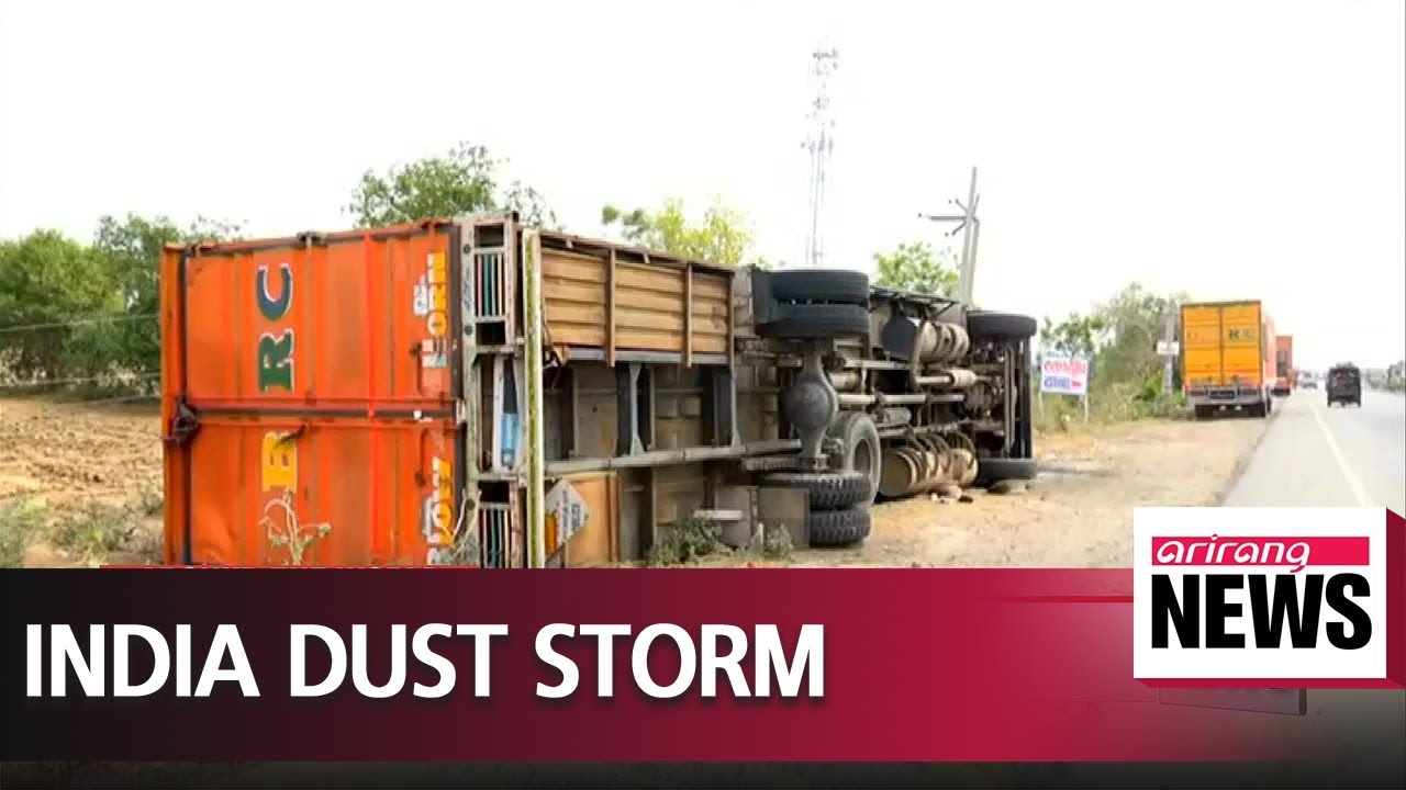 At least 125 killed as dust storms batter India