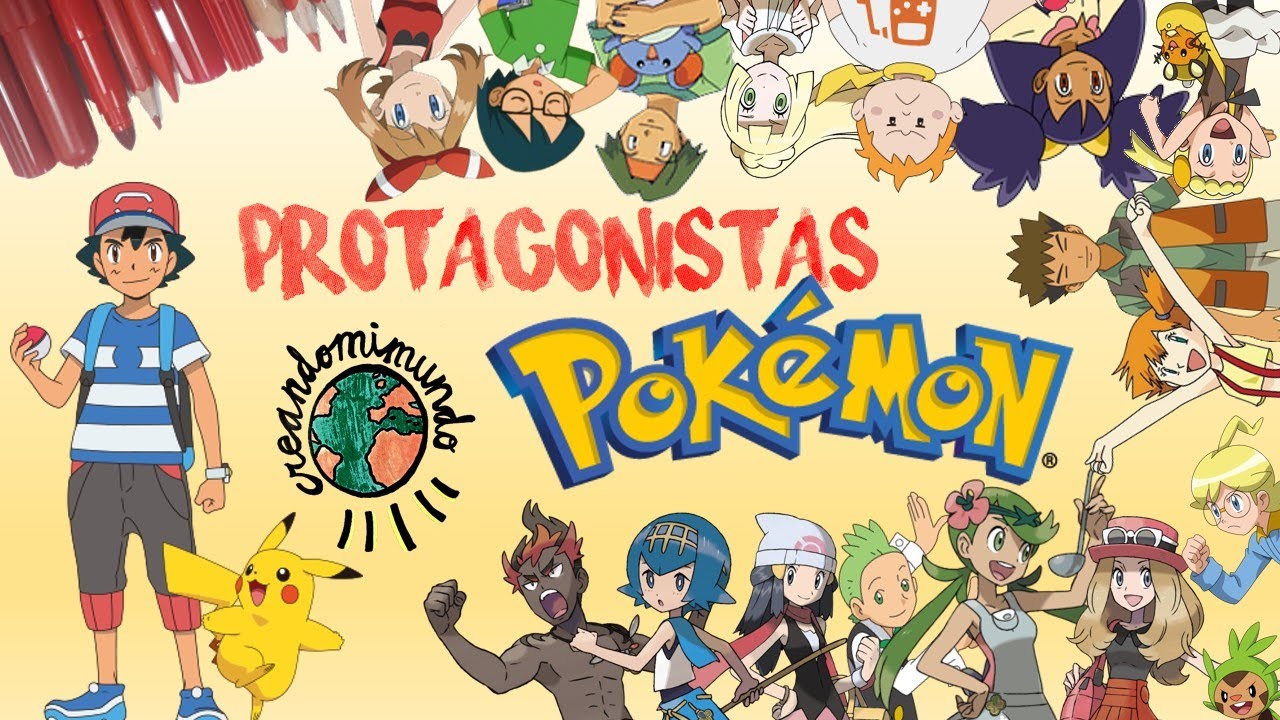 ASH, PIKACHU Y TODOS LOS COMPA&Ntilde;EROS DE POK&Eacute;MON amigos de Ash dibujo completo