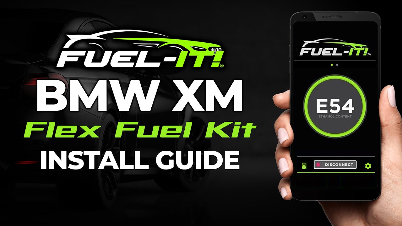 FUEL-IT! BMW XM FLEX FUEL KIT INSTALL ON THE NEW S68 MOTOR
