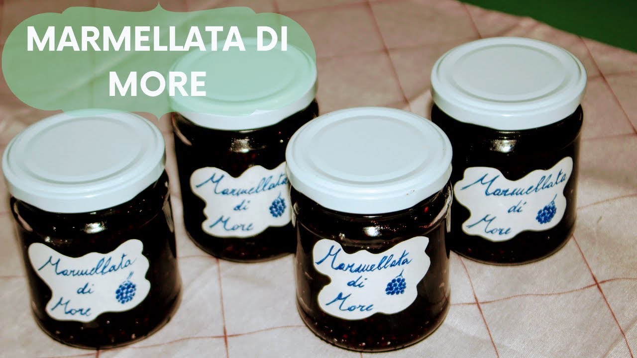 MARMELLATA DI MORE | RACCOLTE IN MONTAGNA | RICETTA FACILE