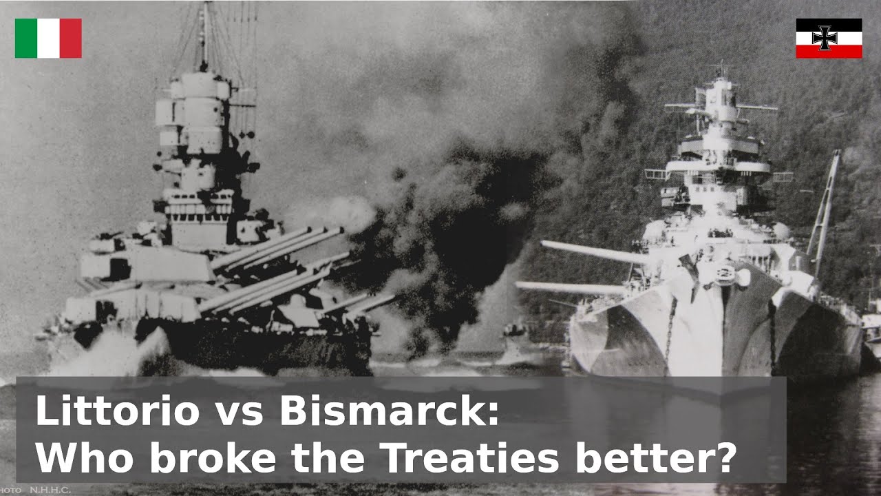 Littorio vs Bismarck - Treaty Troubling Top Trumps?