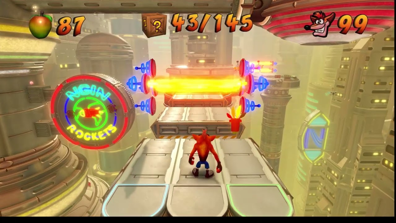 Crash Bandicoot 3: DLC Future Tense (How To Get All boxes + Second Clear Gem)