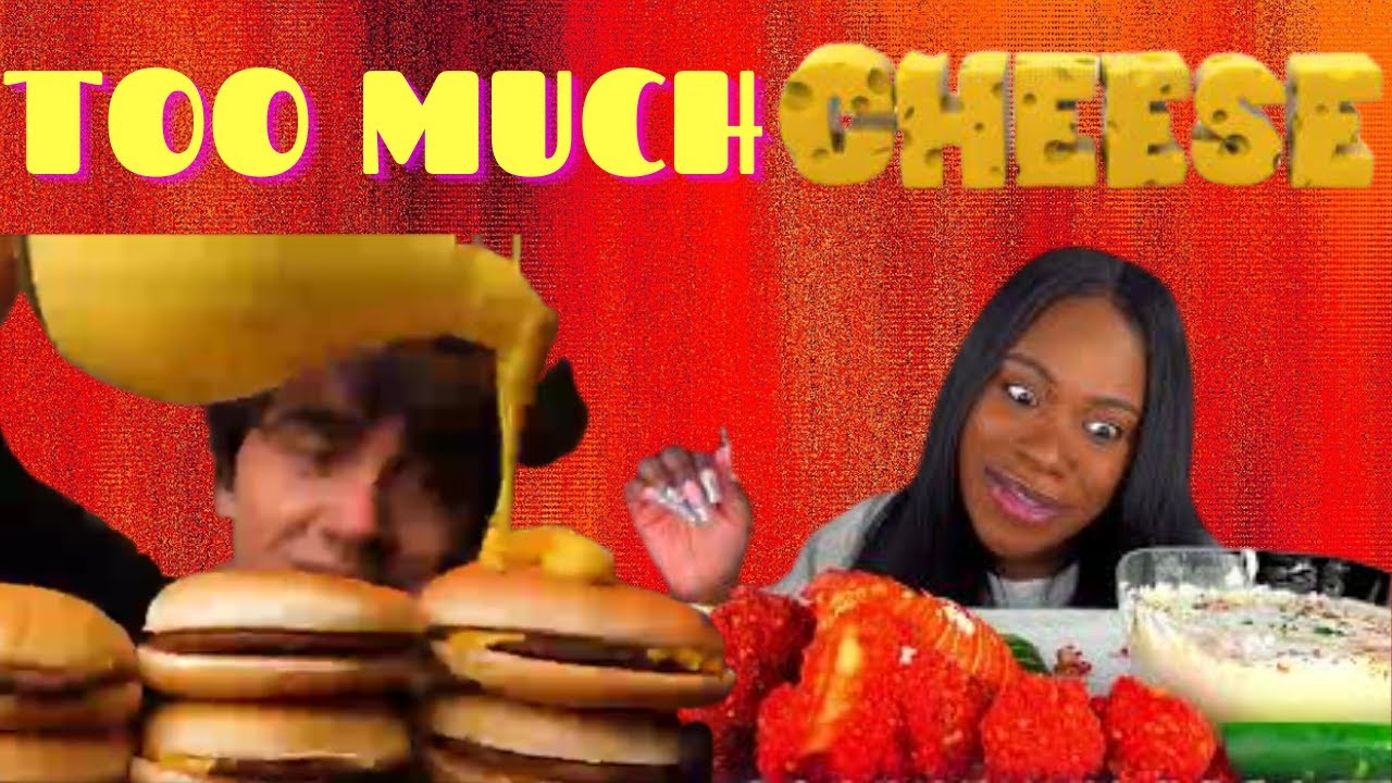 MUKBANGERS DIPPING THEIR CHEESE SAUCE IN SOME FOOD ( TOO MUCH CHEESE COMPILATION ) 🧀 🧀