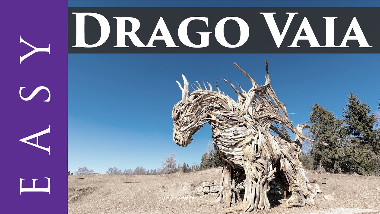 Il Drago Vaia dalla frazione Bertoldi