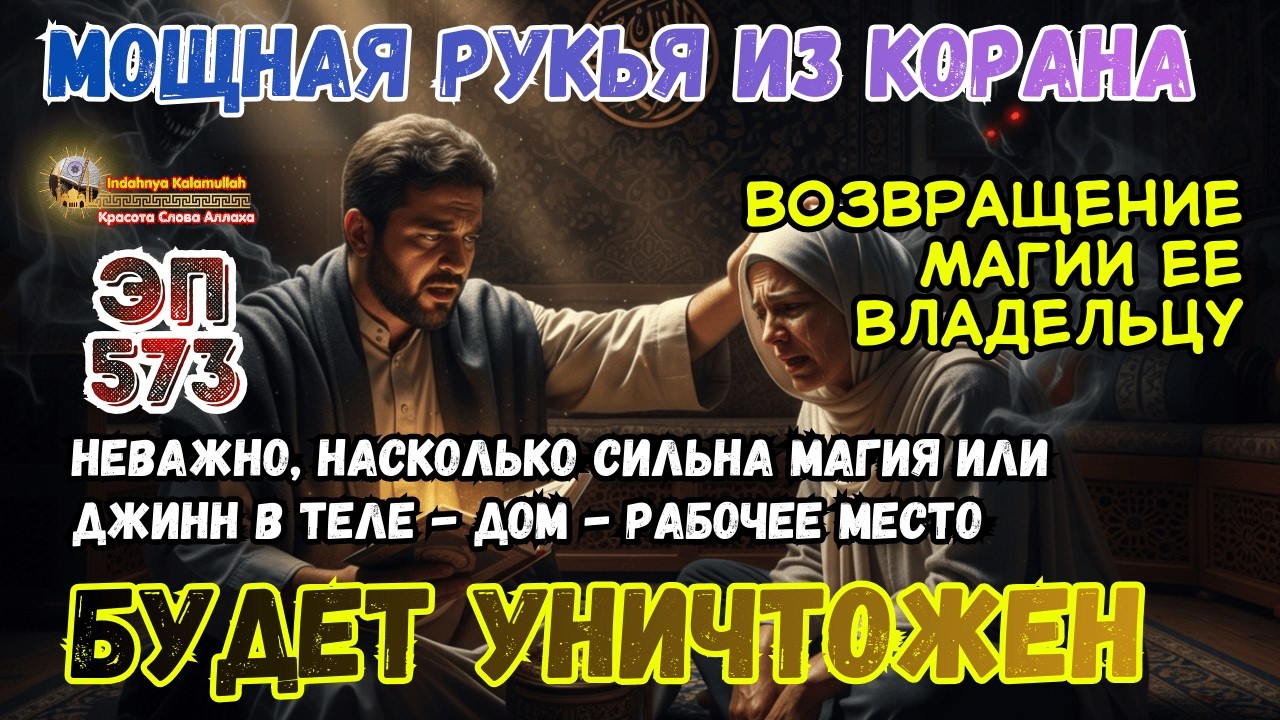 Сильная Рукъя от Колдовства и Джиннов в Доме и Теле | Эпизод 573