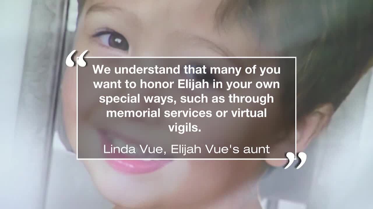 Aunt of Elijah Vue speaks for the first time since his remains were found