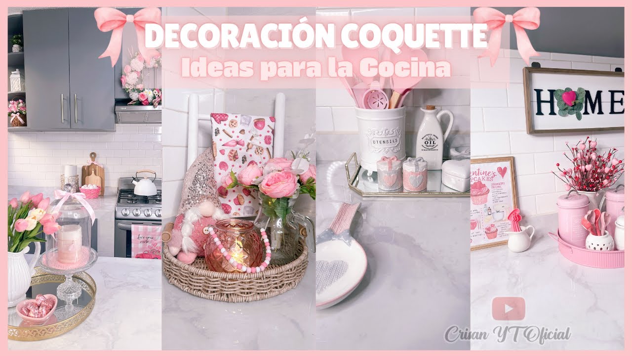 Coquette Decor 🎀 Идеи оформления кухни ко Дню святого Валентина | Тренды 2024 года | Crisan Official