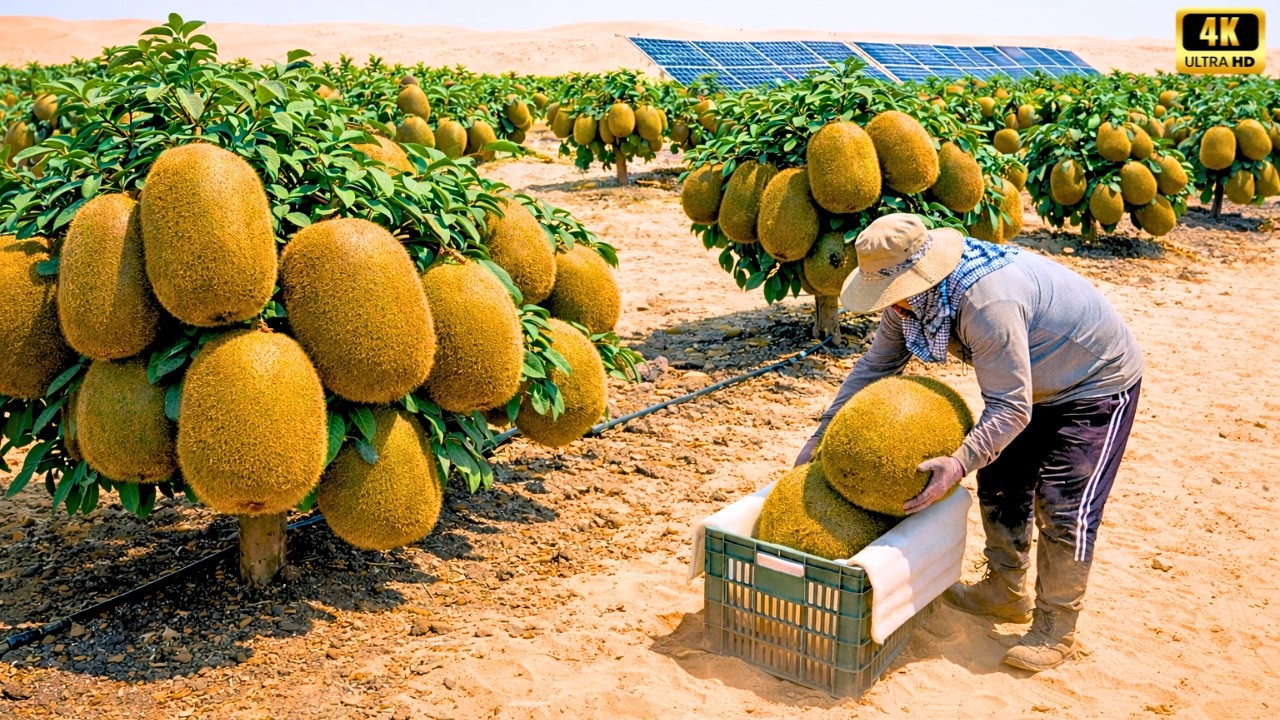 A Kiwi Farm in the Middle of the Sahara Desert | Extreme Desert Farming That Defies Nature