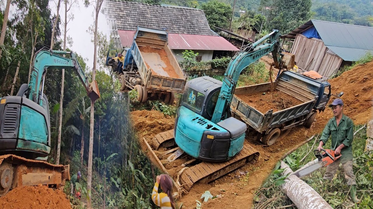 Completing the task of preventing landslides in people's homes