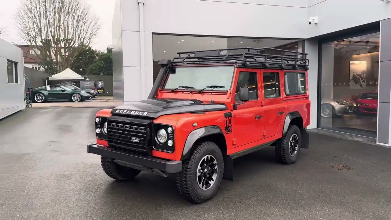 2015 Land Rover Defender 110 Adventure Edition - Phoenix Orange - Walkaround & Interior
