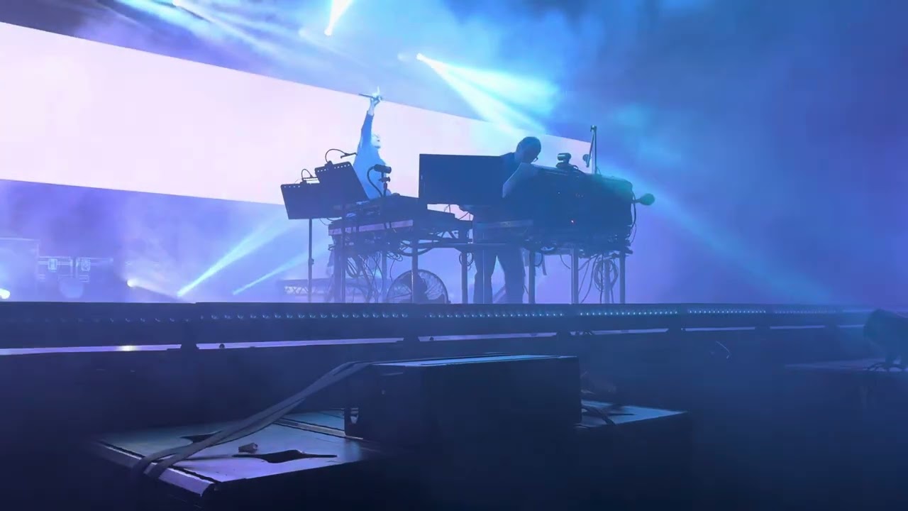 Underworld - Dirty Epic live at Forest National Bruxelles 29.03.2024