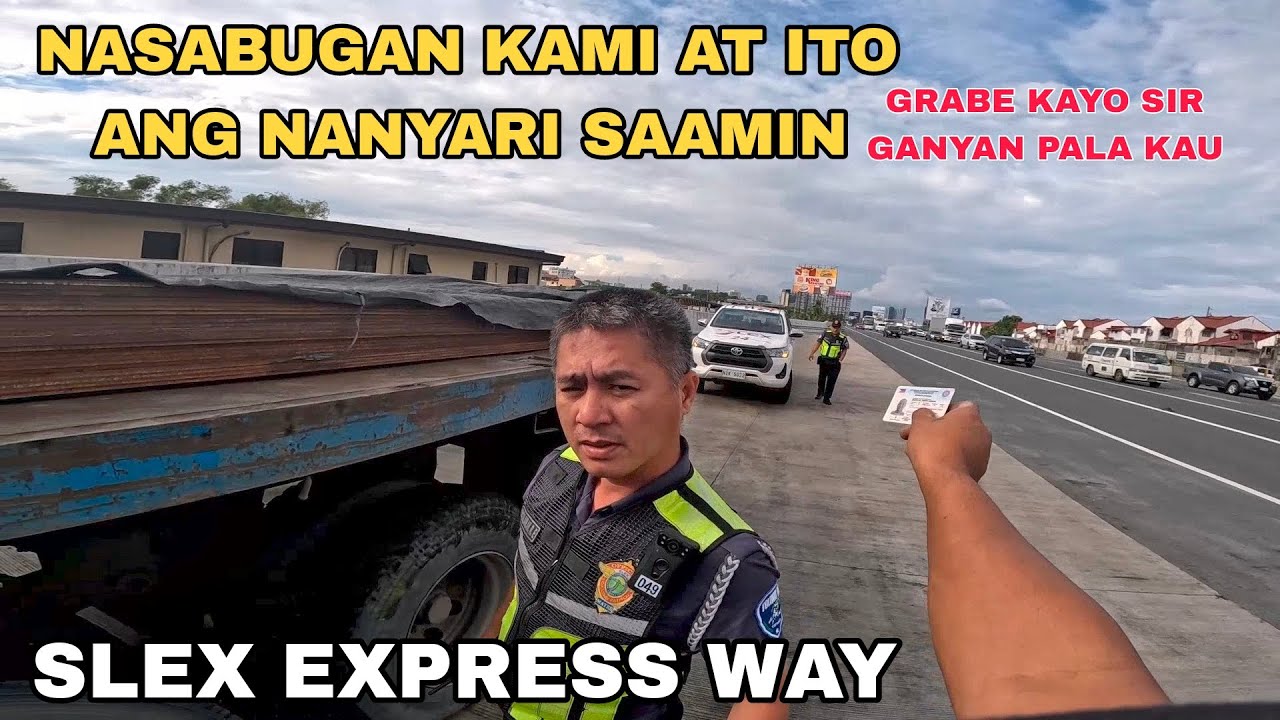 SINABUGAN NG GULONG AT INABUTAN NG HWAY PATROL ITO ANG NANYARI / WALA AKONG MASABI SAINYO SIR🥰☝️👍