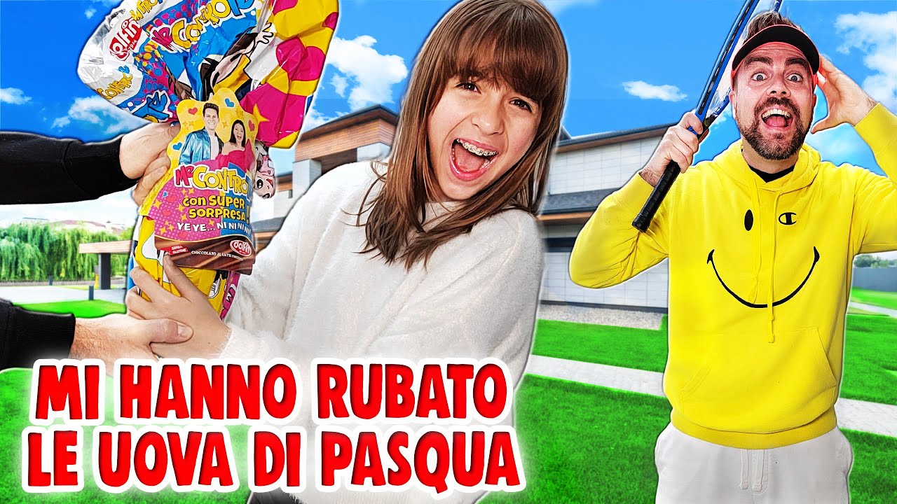 LETIZIA SALVA PAP&Agrave; NIKO DAL LADRO DI UOVA DI PASQUA ENTRATO IN CASA NOSTRA DI NOTTE VIENE PICCHIATO