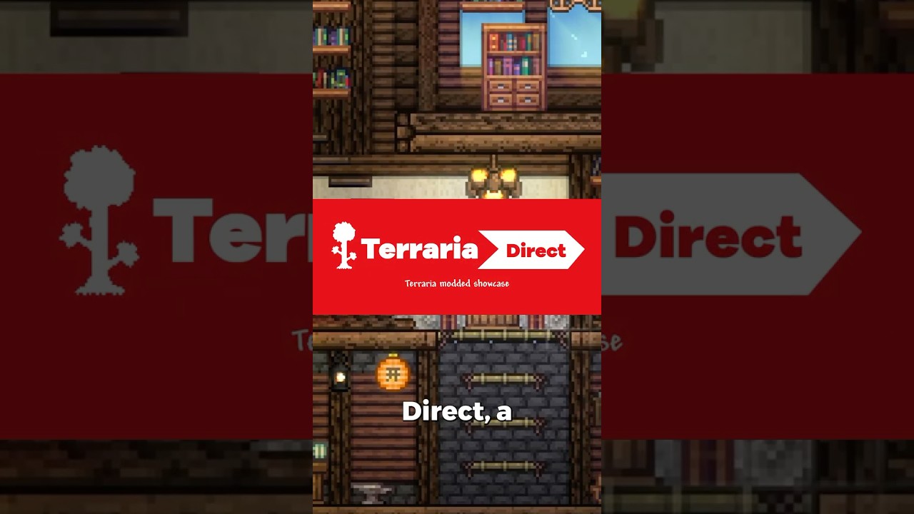 I Am Hosting a TERRARIA DIRECT!!  #terrariamods #moddedterraria #tmodloader