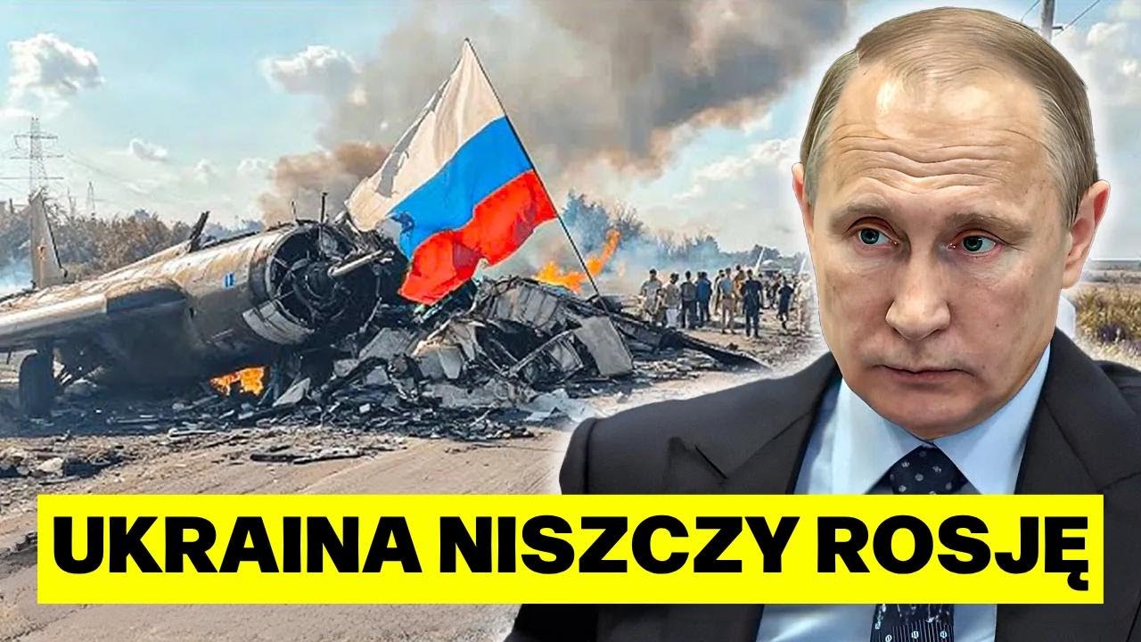 Mistrzowski cios Ukrainy &ndash; rosyjska baza lotnicza na Krymie doszczętnie zniszczona