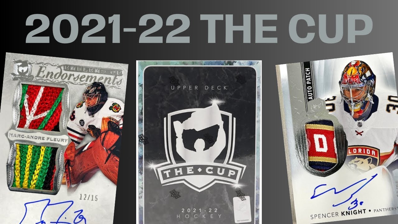 THREE PATCH AUTOS!!! | 2021-22 Upper Deck The Cup Hockey Hobby Box Opening